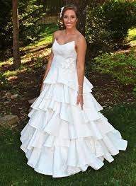 You Ll Never Guess What These Wedding Dresses Are Made Of Toilet Paper Wedding Dress Wedding Dress Material Making A Wedding Dress