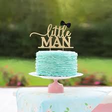 Little Man Cake Topper Baby Shower Cake Topper Little Man Etsy