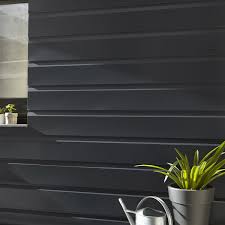 Clin Pour Bardage Acier Lameo Gris Anthracite Ral 7016 Bacacier Kit A Poser 4 Cl Bardage Bardage Exterieur Maison Bardage Gris