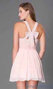 Blush Pink Sleeveless Short Cocktail Dress Pink Dress Short Blush Dresses Short Casual Cocktail Dress