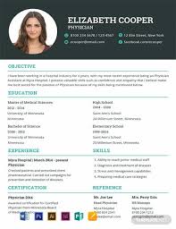 Physician assistant resume example ✓ complete guide ✓ create a perfect resume in 5 minutes using our resume examples & templates. Physician Resume Cv Template Word Psd Indesign Apple Pages Illustrator Publisher