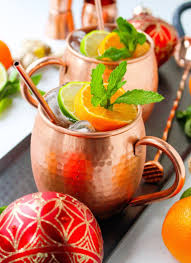 Clementine Moscow Mules Moscow Mule Drink Recipes Mule Cocktail Holiday Mules