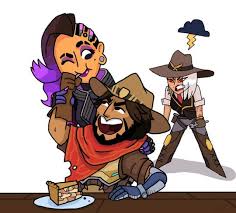 This Ship Is Way Better Than Hanzo Ship Overwatch Drawings Overwatch Comic Overwatch Funny