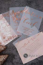 Vellum Wedding Invitations At Stylish Wedd Stylishwedd Wedding Invitations Affordable Wedding Invitations Foil Wedding Invitations