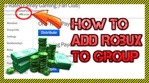 Roblox has a secret api that they use to create robux promo codes for. How To Add Funds To Your Roblox Group Add Robux To Group Funds And Giving Robux To Group Members Youtube