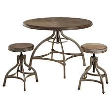 Check spelling or type a new query. 3pc Adjustable Height Dining Set Pewter Silver Buylateral Target