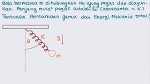 Permasalahan mi dapat diselesaikan metode pengah lagrange. F108 Mekanika Lagrange Contoh Soal 5 Youtube