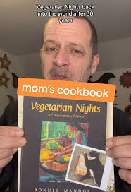announcing the release of the Vegetarian Nights cookbook