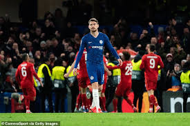 Fc bayern münchen posted a video to playlist champions league. Jorginho Insists Bayern Munich Taught Chelsea A Lesson After Humbling Champions League Defeat Daily Mail Online