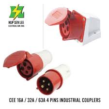 get quote call now get directions. Cee 16a 32a 63a 4 Pins Industrial Couplers
