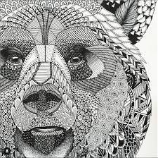 I'm realizing that making art in a repetitive way with cool patterns is on par with all the good effects people get from coloring books, but it appeals to people who want to be a little more active in their arting. 49 Zentangle Animals The Easiest Templates To Start In 2021 Craftwhack