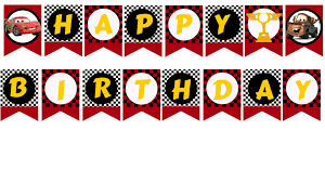 The Exciting Best Happy Birthday Printable Banner Coleman Blog Throughout Cars Birthday In 2020 Birthday Banner Template Happy Birthday Printable Happy Birthday Fun