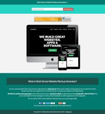 Multi device website mockup generator is a free online tool to test your responsive website on apple devices including apple imac, macbook, ipad and iphone. Website Mockup Generators Cohoda