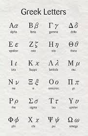 This table gives the greek letters, their names, equivalent english letters, and tips for pronouncing those letters which are pronounced . Greek Letters Poster By Coolmathposters Alphabet Code Greek Alphabet Greek Letters
