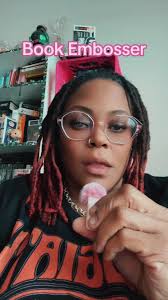 Thanks to my friend @Tawanna Williamas for the #bookembosser it’s so cute!  And I can’t wait to personalize my book library! #whisperingSpringsEmbosser