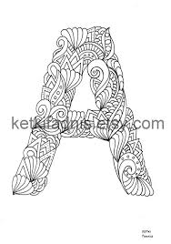 Letter A Coloring Page Instant Pdf Download Alphabet Etsy Letter A Coloring Pages Coloring Pages Alphabet Coloring Pages