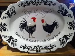 love this rooster/chicken platter i