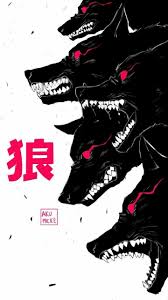 Demon Wolf Squad Character Art Art Wallpaper Wolf Art