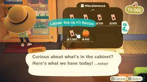 How To Get Permanent Ladders Animal Crossing New Horizons Guide Polygon