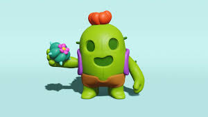 Every day new 3d models from all over the world. Spike Brawl Stars 3d Youtube