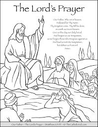 Customize the letters by coloring with markers or pencils. Our Father Archives The Catholic Kid Catholic Coloring Pages And Games For Children