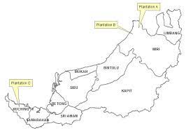 It lies in east malaysia and shares the island of borneo with the eastern state of sabah, the separate country of brunei and the indonesian provinces of kalimantan. Map Of Sarawak Malaysia Showing Oil Palm Plantations In Miri Download Scientific Diagram