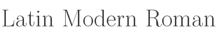 Download latin modern roman slanted font for windows. Latin Modern Roman Font By Gust E Foundry Free Download Fontsc