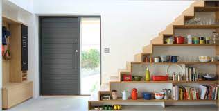 The direct stairway layout marking along the stair stringer is easy if we are building interior stairs between floors (sketch at left) or exterior stairs down a concave slope (sketch below left) but this approach won't handle a convex slope or concave (below right) unless we first excavate the hillside or raise the entire stair design and. 20 Beautiful Modern Staircases