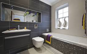 It is a great example of being able to take a fairly normal space and turn it into a space that is everything you love. Large Grey Bathroom Grey Themed Bathroom Ideas 1680x1050 Wallpaper Teahub Io