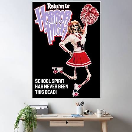 Return to Horror High 80s Cult Classic Horror Fan Art" Poster for Sale by  acquiesce13 | Redbubble