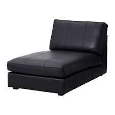 Kivik Meridienne Grann Bomstad Noir Ikea Canape Cuir Meridienne