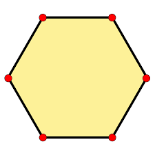 Ângulos formados por dois lados consecutivos na região interior do polígono. Hexagono Wikipedia La Enciclopedia Libre