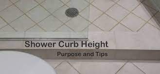 Shower curb diy shower men in shower walk in shower frameless shower doors glass slope on your shower threshold or curb is imperative when planning the installation of a frameless shower. Shower Curb Height Purpose And Tips