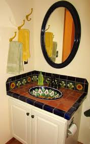 mexican tile bathroom