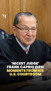 US Judge Frank Caprio, who rose to TikTok fame and was dubbed by his fans  “the nicest judge in the world”, died aged 88. He was known for treating  people with compassion