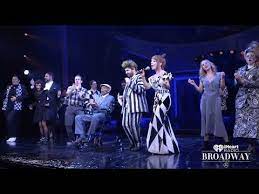 What's the buzz on broadway? Beetlejuice Cast Celebrates Day O Writer Lord Burgess 95th Birthday Youtube