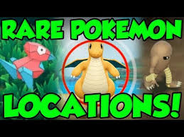 rare pokemon locations in pokemon lets go pokemon lets go pikachu rare pokemon guide