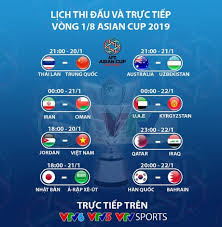 Kết quả bóng đá hôm nay. Lá»‹ch Thi Ä'áº¥u Asian Cup 2019 Káº¿t Quáº£ Cáº­p Nháº­t Lien Tá»¥c