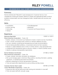 customer service team leader resumes