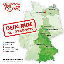 August 2021 mit vielen side events: Dein Ride Deutschland Tour