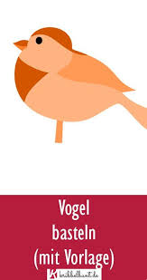 Maybe you would like to learn more about one of these? Vogel Mit Kindern Basteln Mit Vorlage Vogel Basteln Basteln Basteln Mit Kindern
