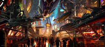 Ryan Church Coruscant Underworld Entertainment Corridor Concept Art For Star Wars 1313 Proposed Video Ga Star Wars Concept Art Star Wars 1313 Star Wars Art
