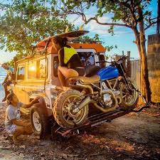 Sitting Pretty Stkdsurfmoto S Ducati Defender Surf Scrambler Featuring Carlilooo Joncysumulon Land Rover Defender Camping Land Rover Defender Land Rover