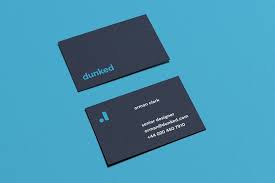 50 incredibly clever business card designs. Business Cards Designed By Mast For Dunked Clever Business Cards Business Card Inspiration Unique Business Cards
