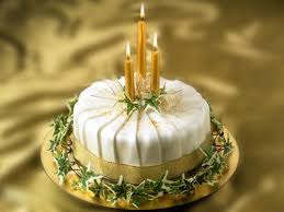 Send greetings by editing the happy birthday christmas image with name and photo. Christmas Cakes