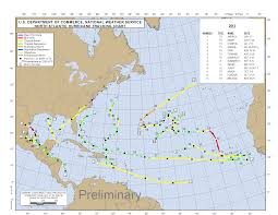 hurricanes and tropical storms annual 2013 state of the