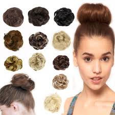 27% off new 24inch long hair extension bun wig ponytail matte high temperature silk chemical fiber claw clip 0 review cod. Sayfut Clip In Hair Bun Extension Scrunchie Bun Up Do Hair Piece Hair Ribbon Ponytail Extensions Wavy Curly Walmart Com Walmart Com