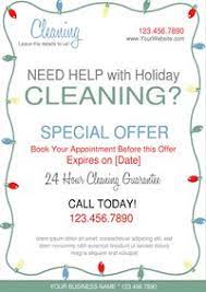Holiday Cleaning Business Flyer Holiday Cleaning Cleaning Business Business Template