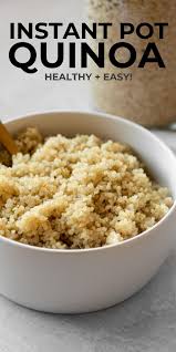 Instant Pot Quinoa Recipe Real Vibrant Recipe Instant Pot Quinoa Side Dish Recipes Healthy Recipes