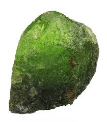 Peridot from Almklovdalen, Vanylven, Møre og Romsdal, Norway